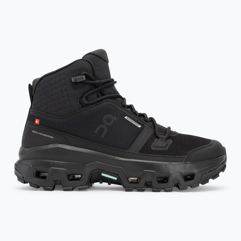 Dámské boty On Cloudrock Mid Waterproof black/black 2