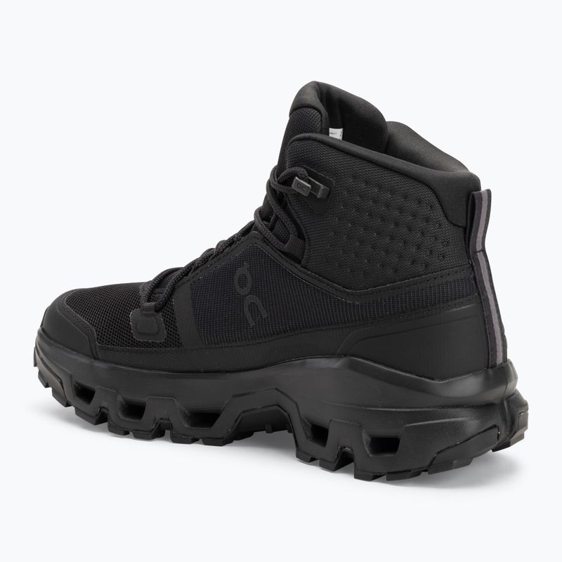 Dámské boty On Cloudrock Mid Waterproof black/black 3