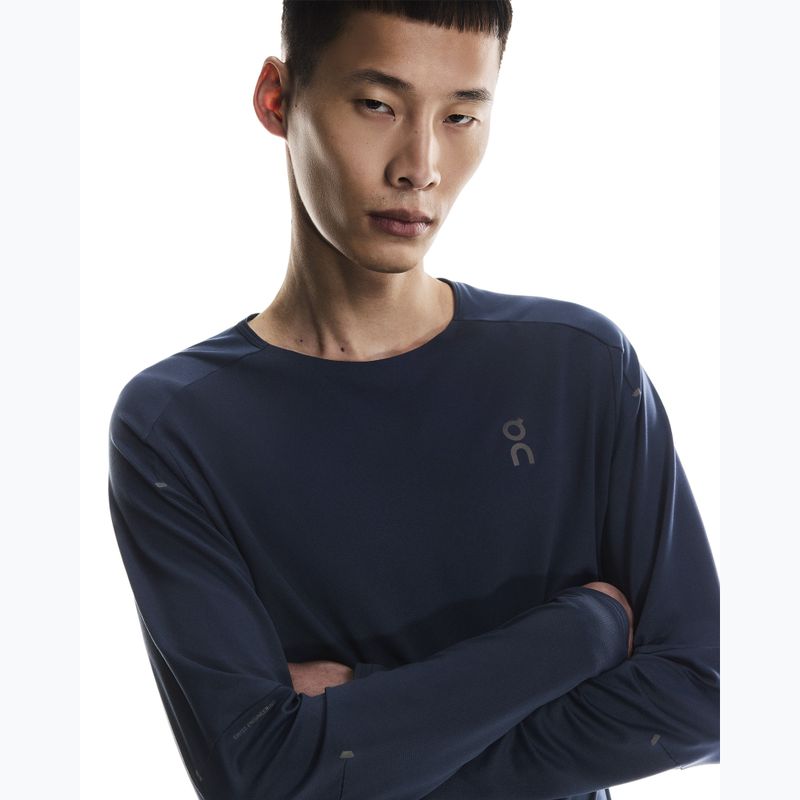 Pánské běžecké tričko Longsleeve On Performance Long-T navy/black 5