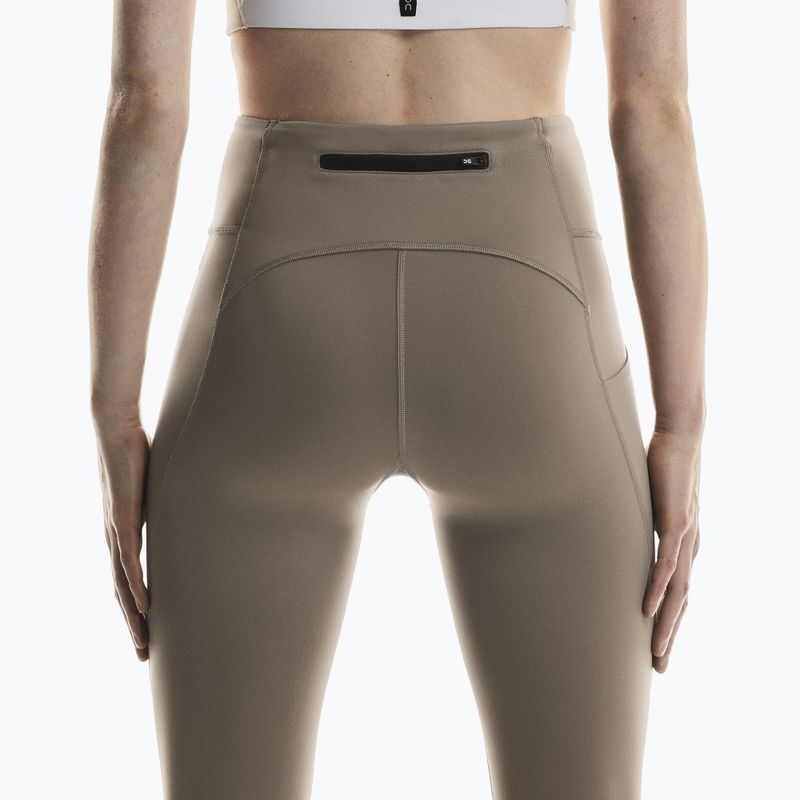 Dámské tréninkové legíny On Running Performance Tights 7/8 cinder 7