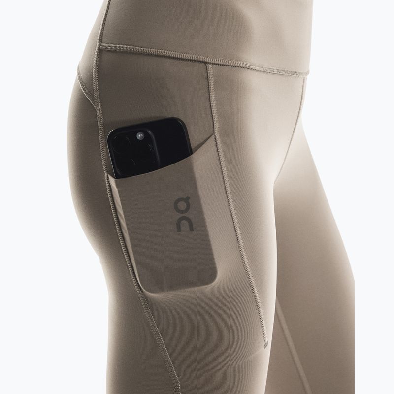 Dámské tréninkové legíny On Running Performance Tights 7/8 cinder 8