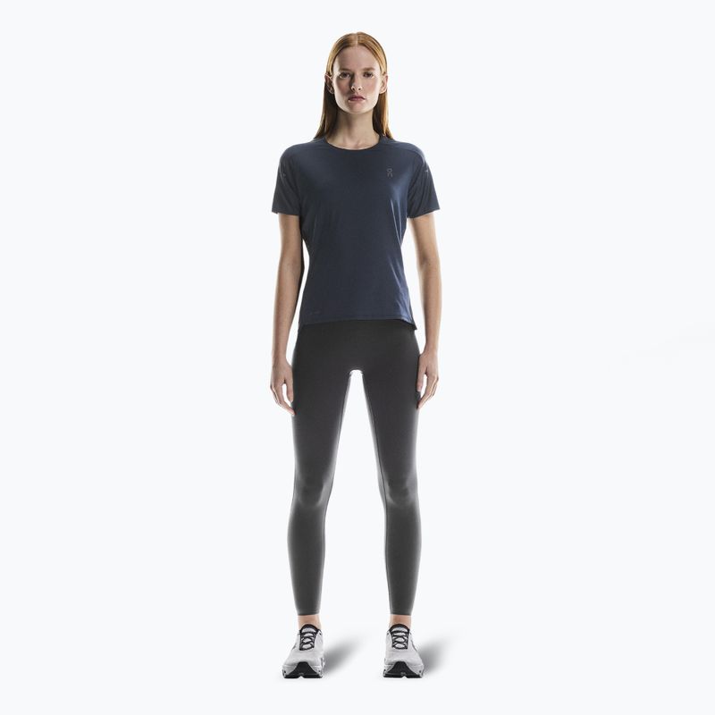 Dámské běžecké tričko On Running Performance-T navy/black 2