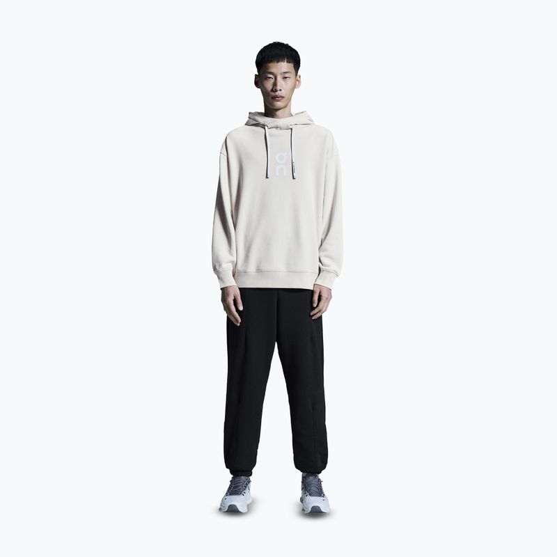 Pánská mikina s kapucí On Running Club Hoodie silver 2