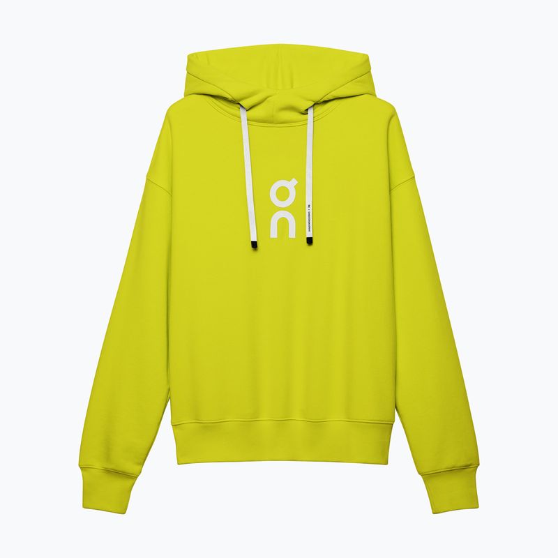 Dámská mikina On Running Club Hoodie lime 7