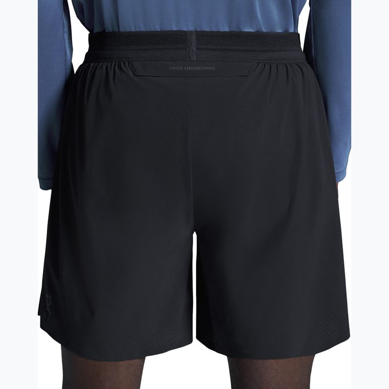 Pánské běžecké šortky On 7" Performance black 6
