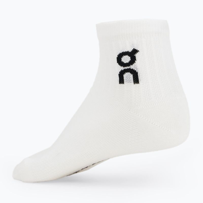 Ponožky On Running Logo Sock Mid 3 pary white 2