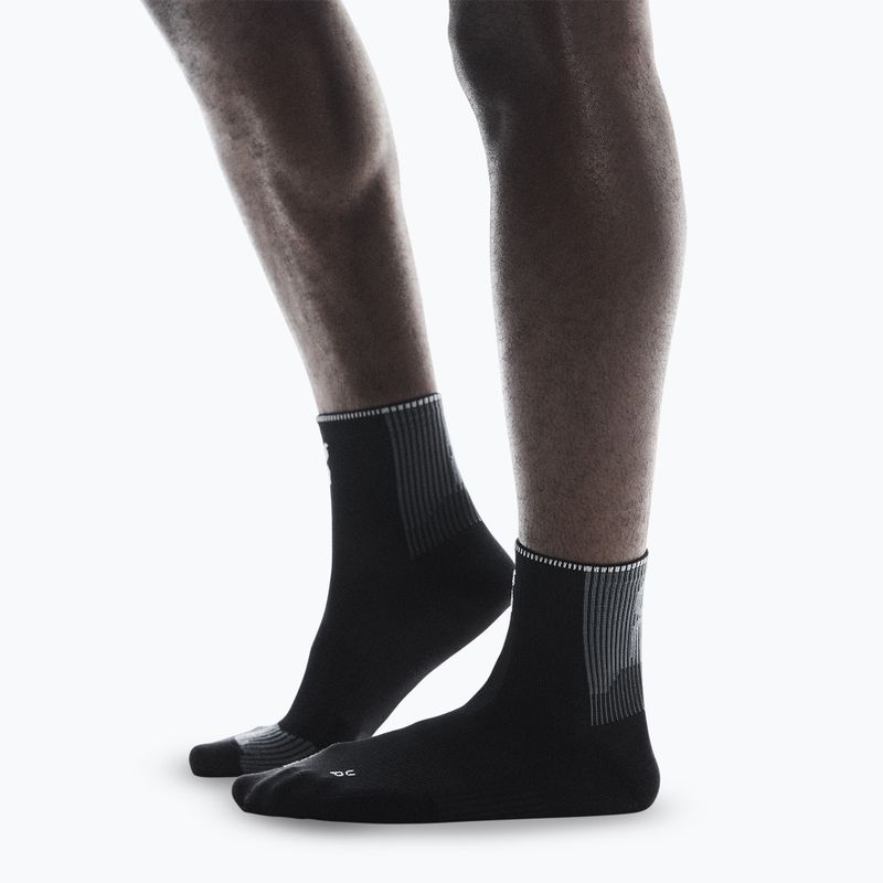 Ponožky On Performance Run Mid black/eclipse 3