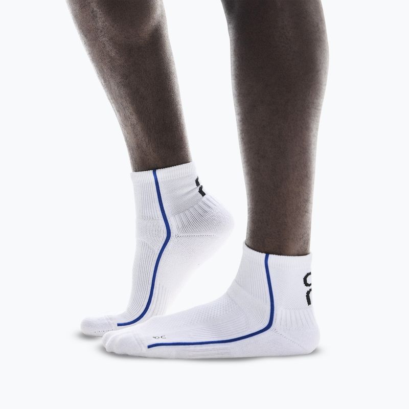 Ponožky On Running Court Mid white/indigo 2