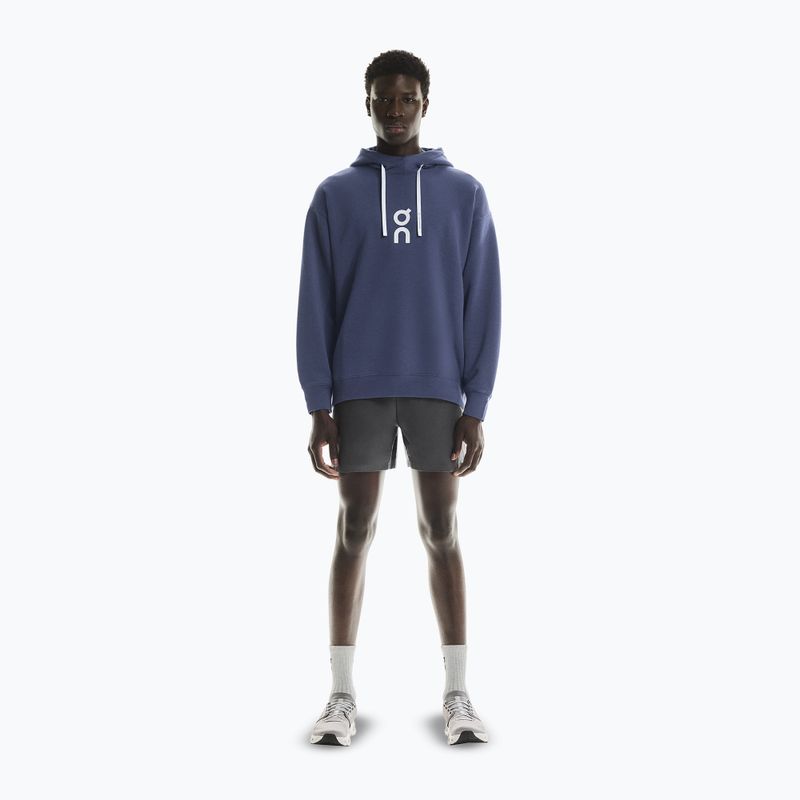 Pánská mikina On Running Club Hoodie acai 2