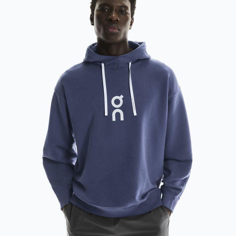 Pánská mikina On Running Club Hoodie acai 4