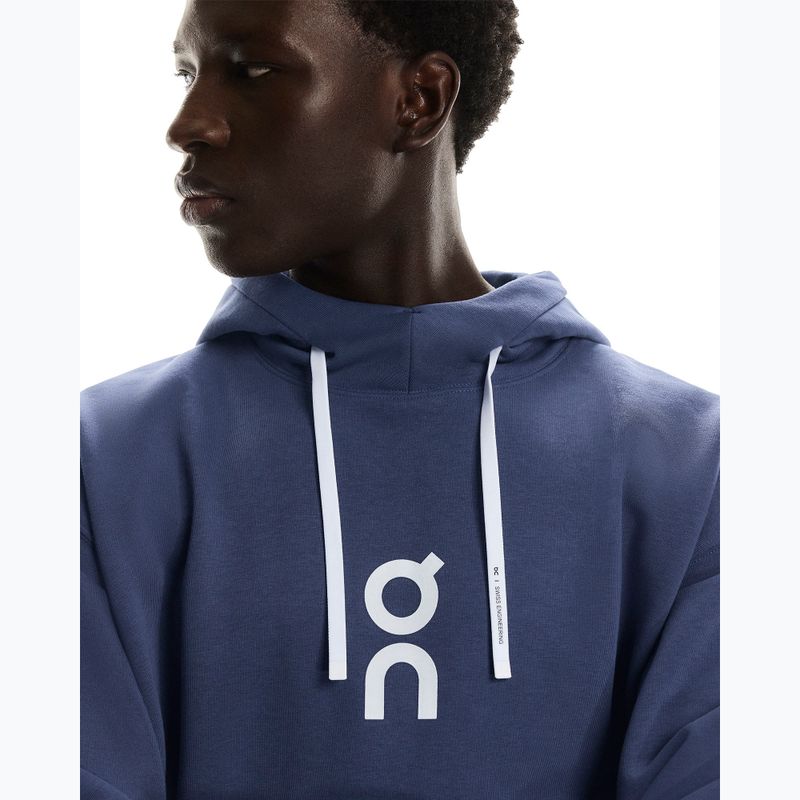 Pánská mikina On Running Club Hoodie acai 5