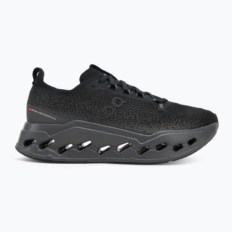 Pánské běžecké boty On Cloudsurfer Max Wide black/eclipse 2