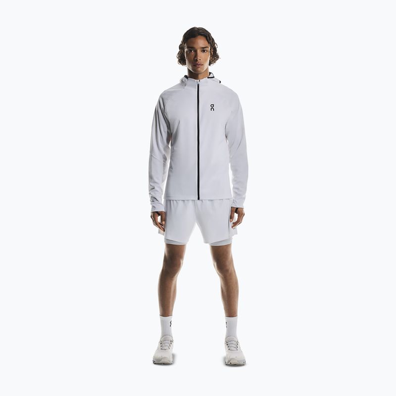 Pánská běžecká mikina On Climate Zip Hoodie white 2