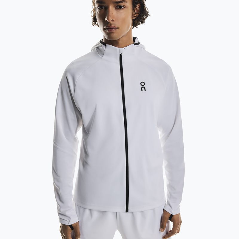 Pánská běžecká mikina On Climate Zip Hoodie white 3