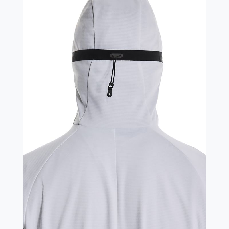 Pánská běžecká mikina On Climate Zip Hoodie white 5