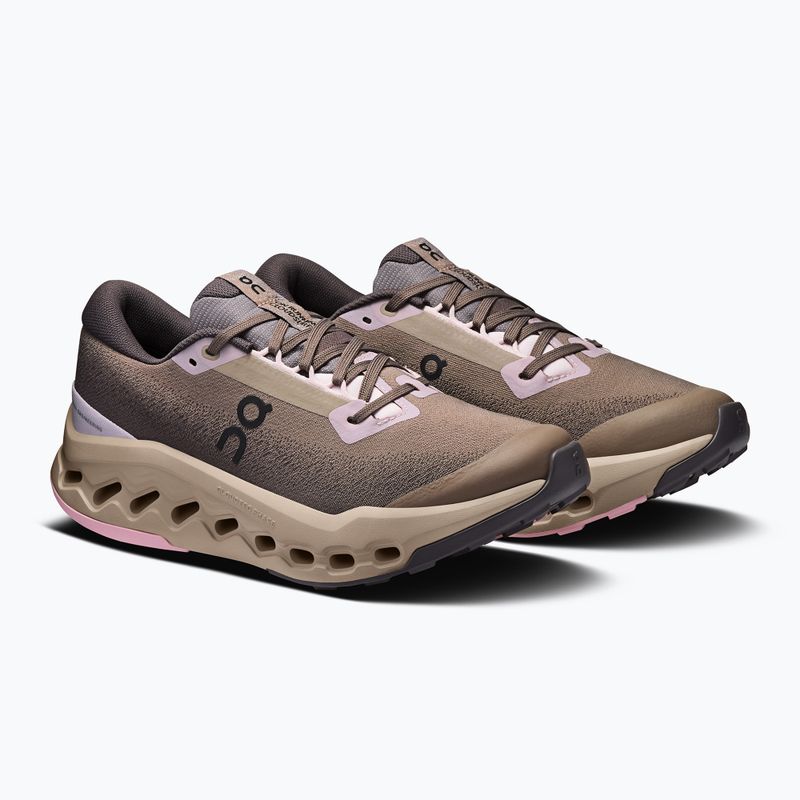 Dámské běžecké boty On Cloudsurfer Trail 2 Waterproof cinder/desert 10