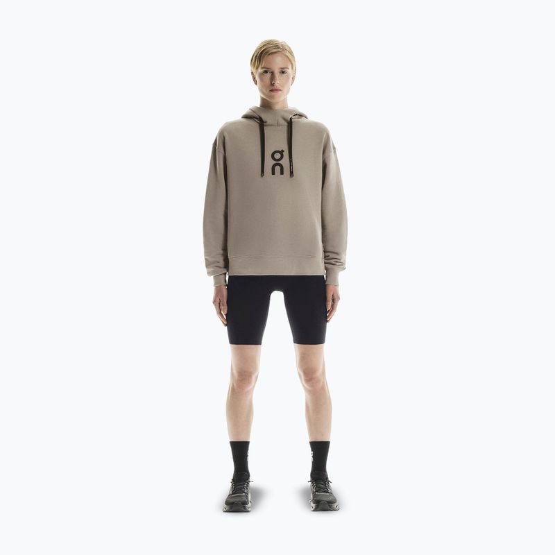Dámská mikina On Running Club Hoodie desert 2