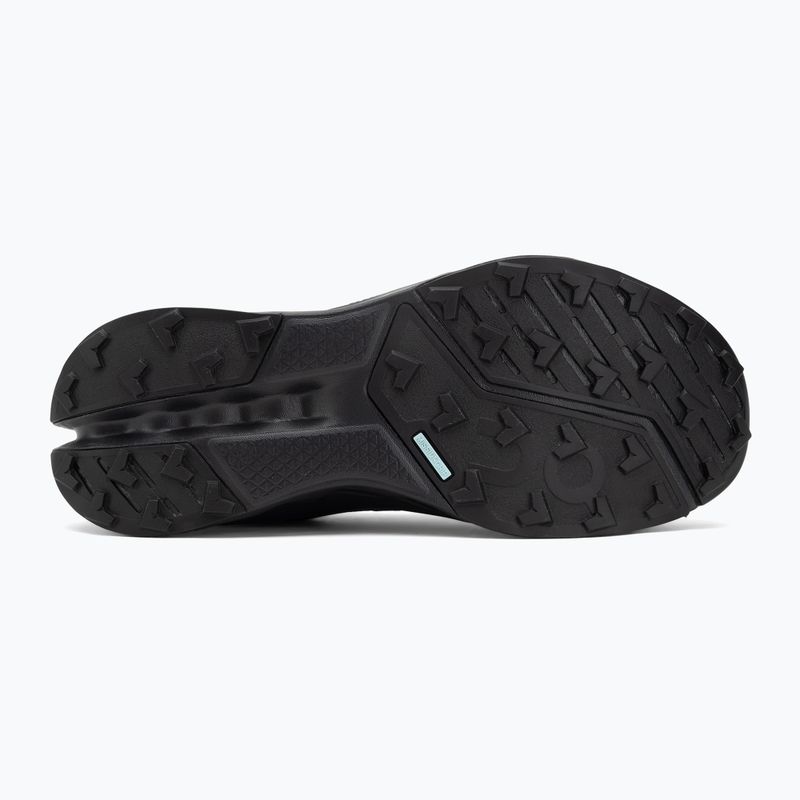 Pánské běžecké boty On Cloudsurfer Trail 2 Waterproof black/black 4