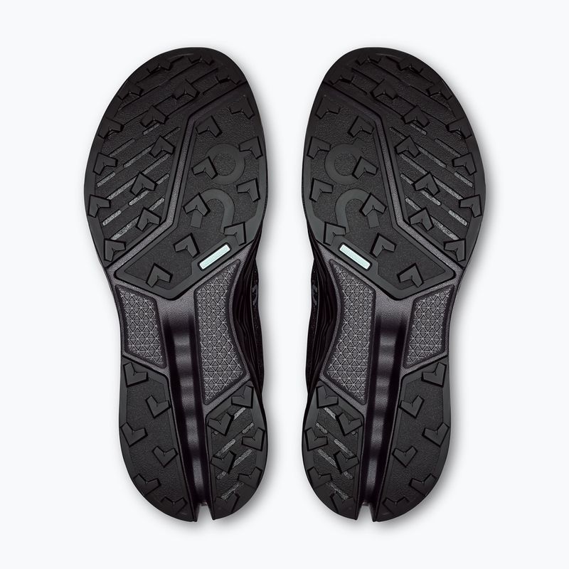 Pánské běžecké boty On Cloudsurfer Trail 2 Waterproof black/black 12