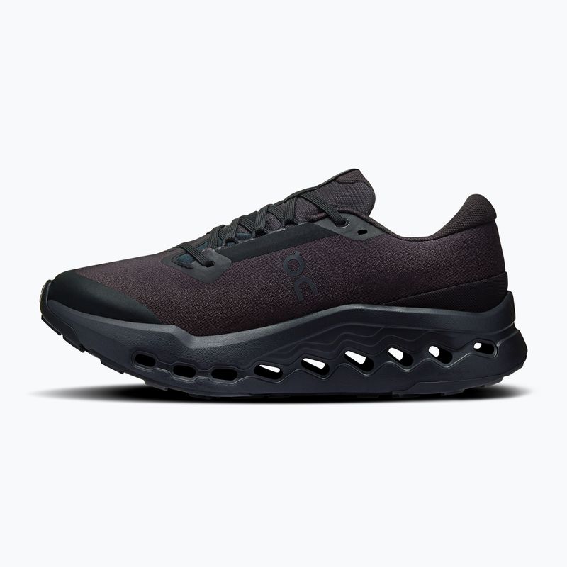 Dámské běžecké boty On Cloudsurfer Trail 2 Waterproof black/black 2