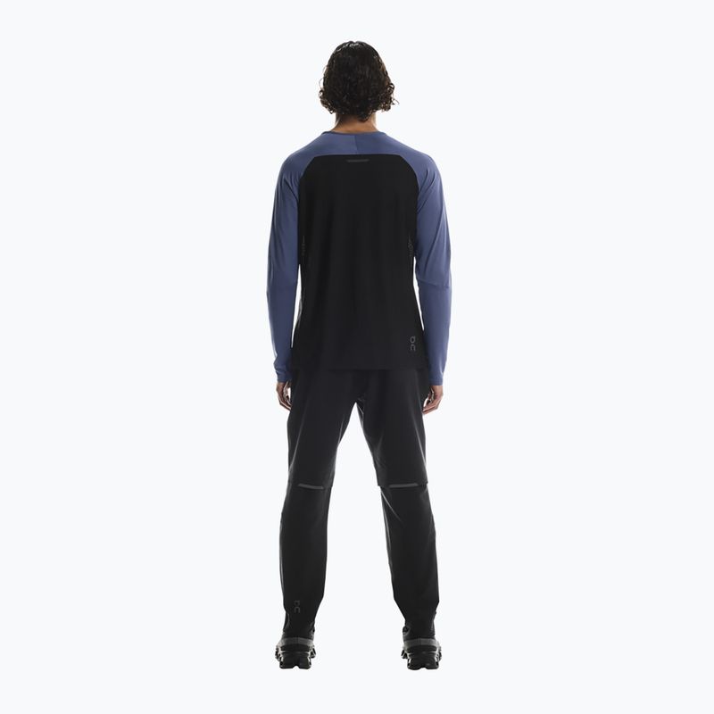 Pánské běžecké tričko Longsleeve On Performance Long-T acai/black 3
