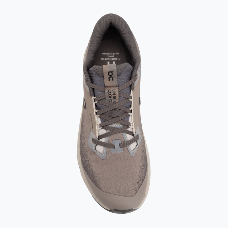Pánské běžecké boty On Cloudsurfer Trail 2 Waterproof cinder/desert 5