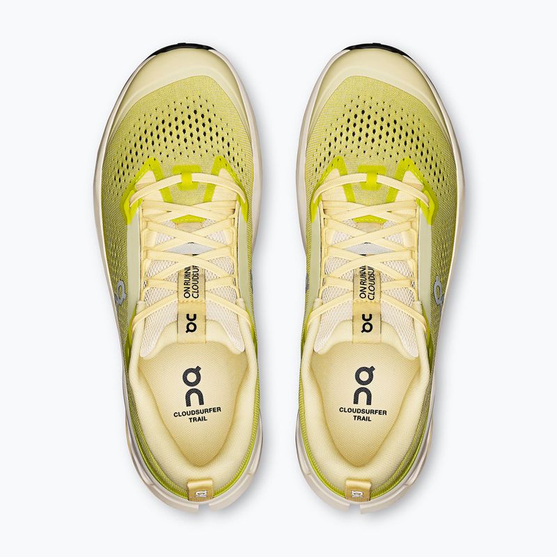 Pánské běžecké boty On Cloudsurfer Trail 2 ivory/lime 13