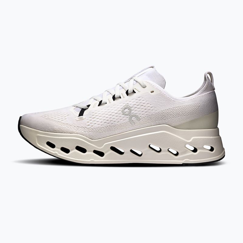 Pánské běžecké boty On Cloudsurfer Max Wide white/white 9