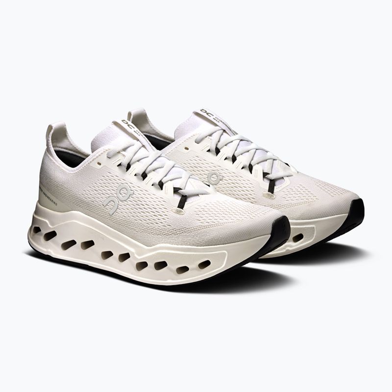 Pánské běžecké boty On Cloudsurfer Max Wide white/white 10