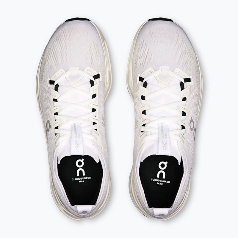Pánské běžecké boty On Cloudsurfer Max Wide white/white 12