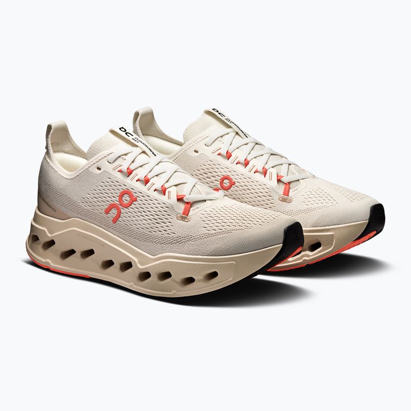 Pánské běžecké boty On Cloudsurfer Max ivory/salmon 3