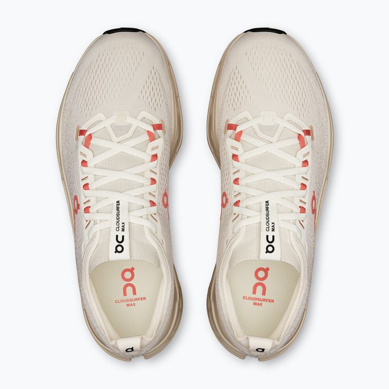 Pánské běžecké boty On Cloudsurfer Max ivory/salmon 6