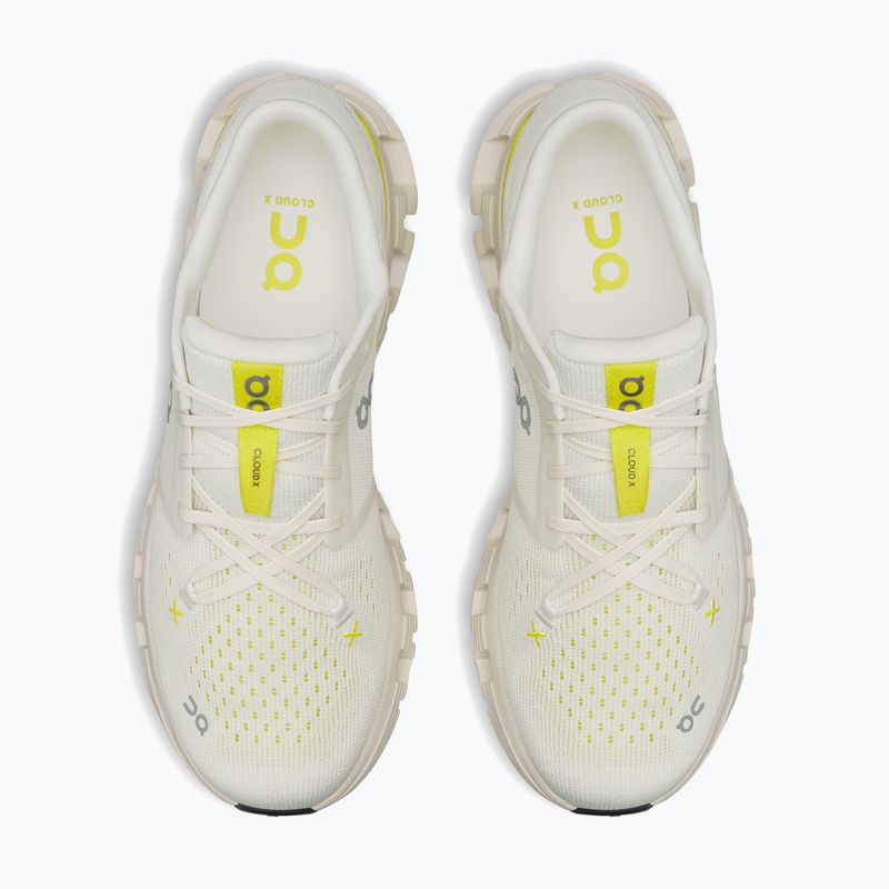 Pánské běžecké boty On Cloud X 4 ivory/lime 6
