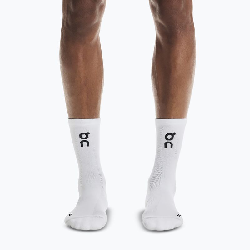 Běžecké ponožky On Core Run High 2 páry white 3