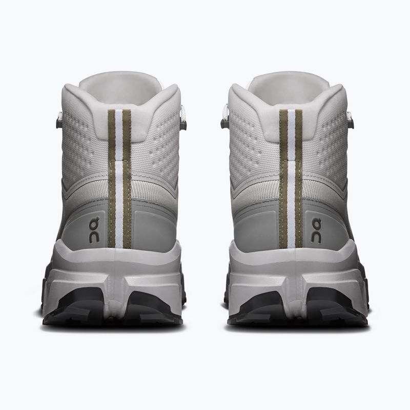 Pánské turistické boty On Cloudrock Mid Waterproof glacier/alloy 5
