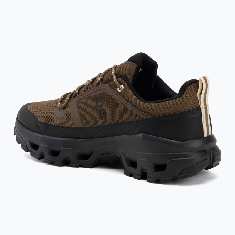 Pánská obuv On Cloudrock Low Waterproof earth/black 3