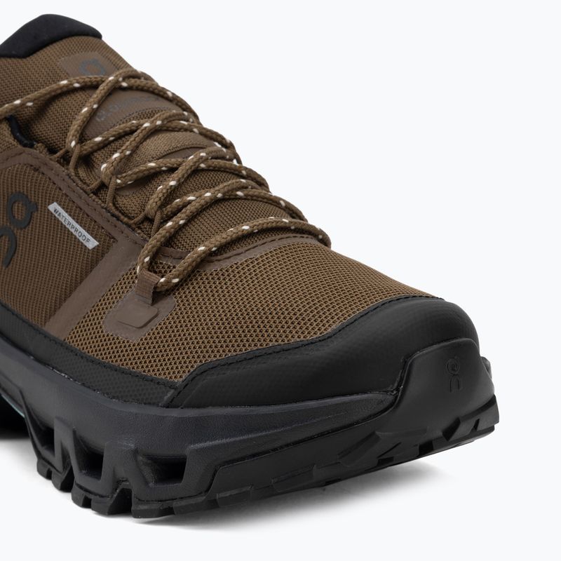 Pánská obuv On Cloudrock Low Waterproof earth/black 7