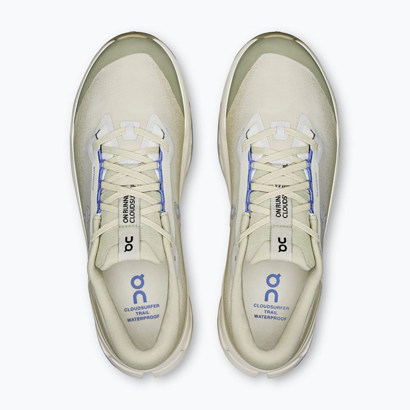 Pánské běžecké boty On Running Cloudsurfer Trail 2 Waterproof ghost/chalk 6