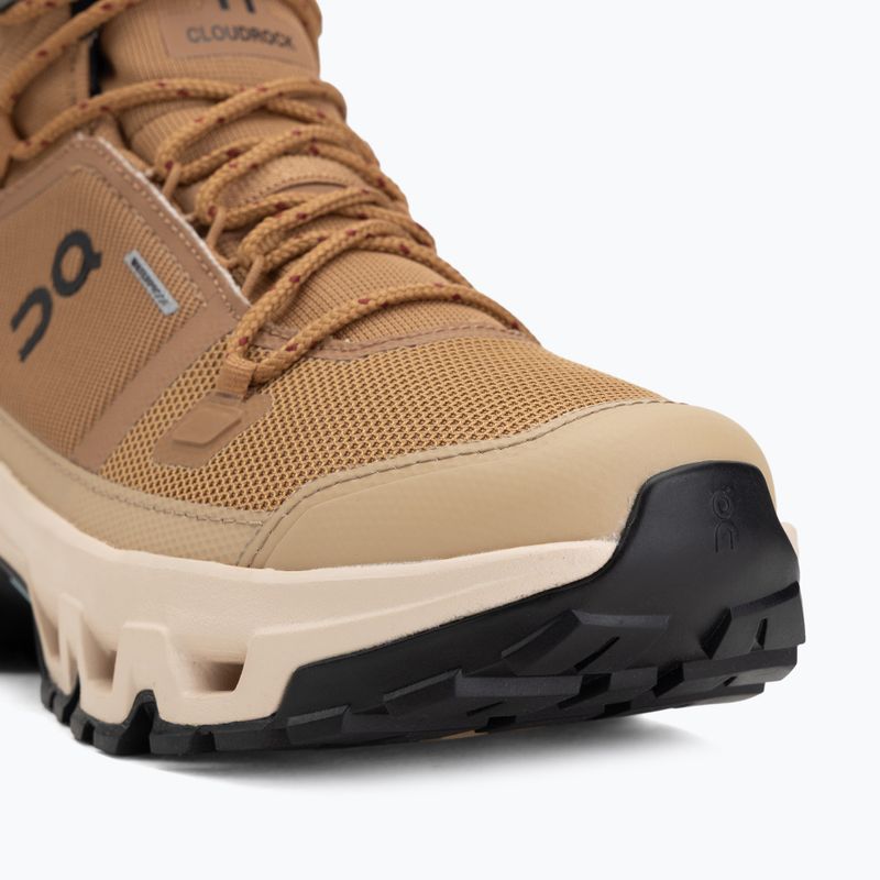 Dámské boty On Cloudrock Mid Waterproof sphinx/sand 7