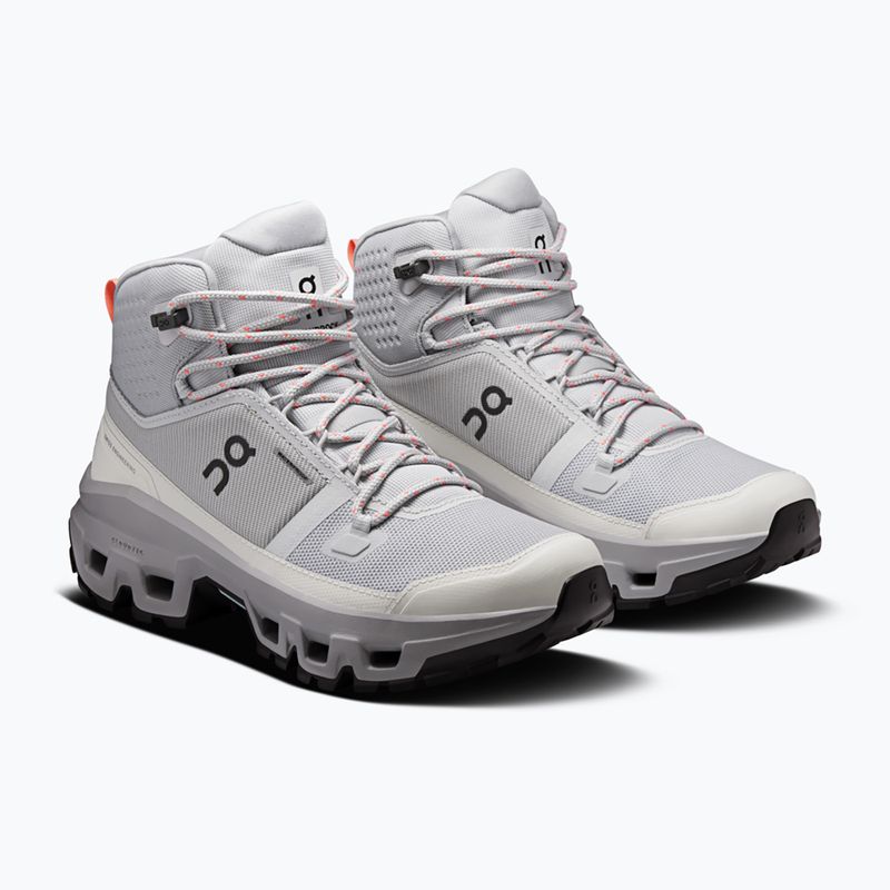 Dámské turistické boty On Cloudrock Mid Waterproof glacier/alloy 2