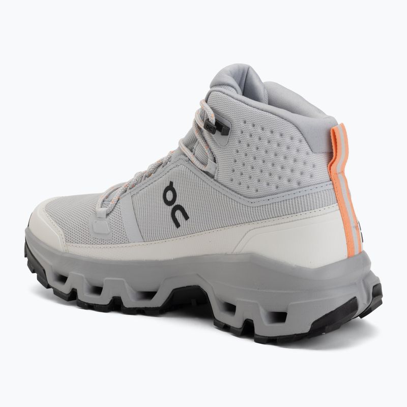 Dámské turistické boty On Cloudrock Mid Waterproof glacier/alloy 3