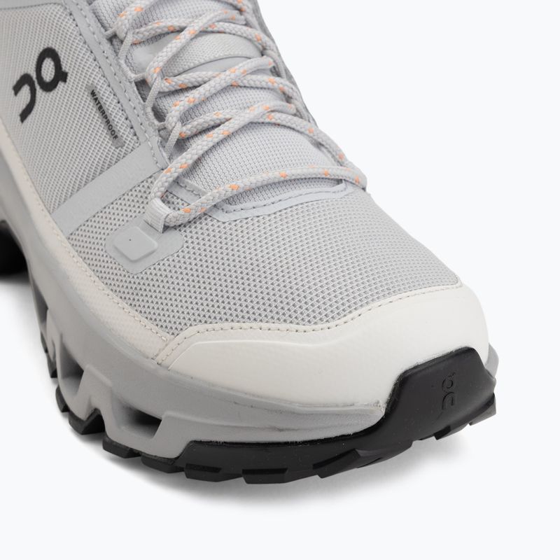 Dámské turistické boty On Cloudrock Mid Waterproof glacier/alloy 7