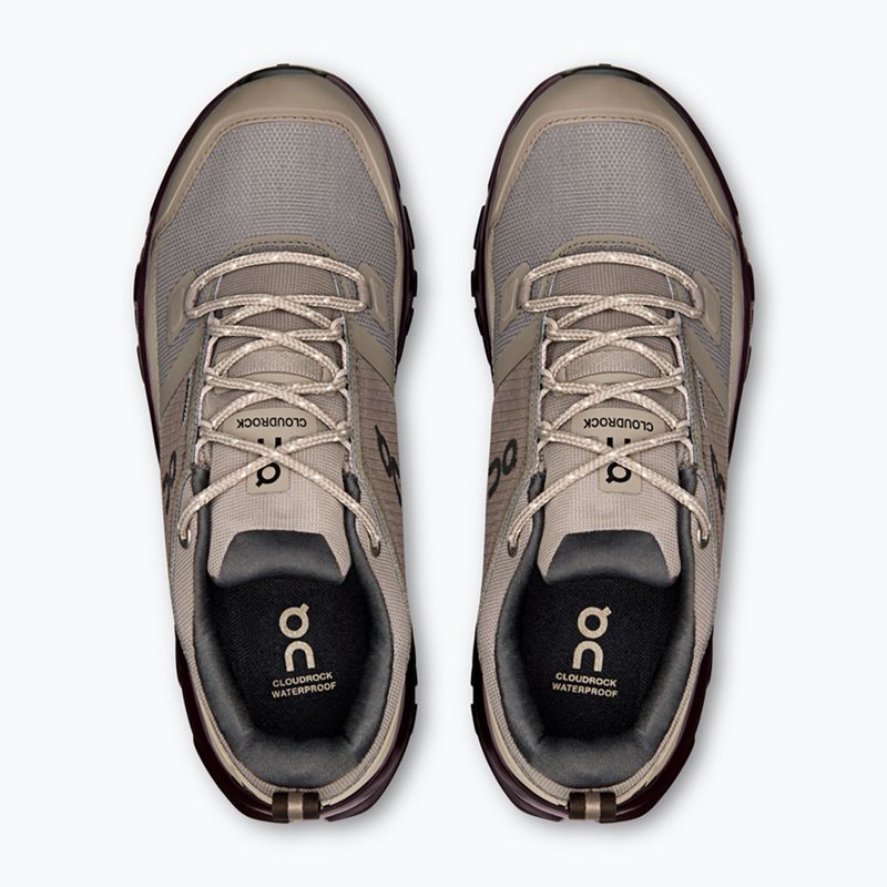 Dámské boty On Cloudrock Low Waterproof cinder/ox 6