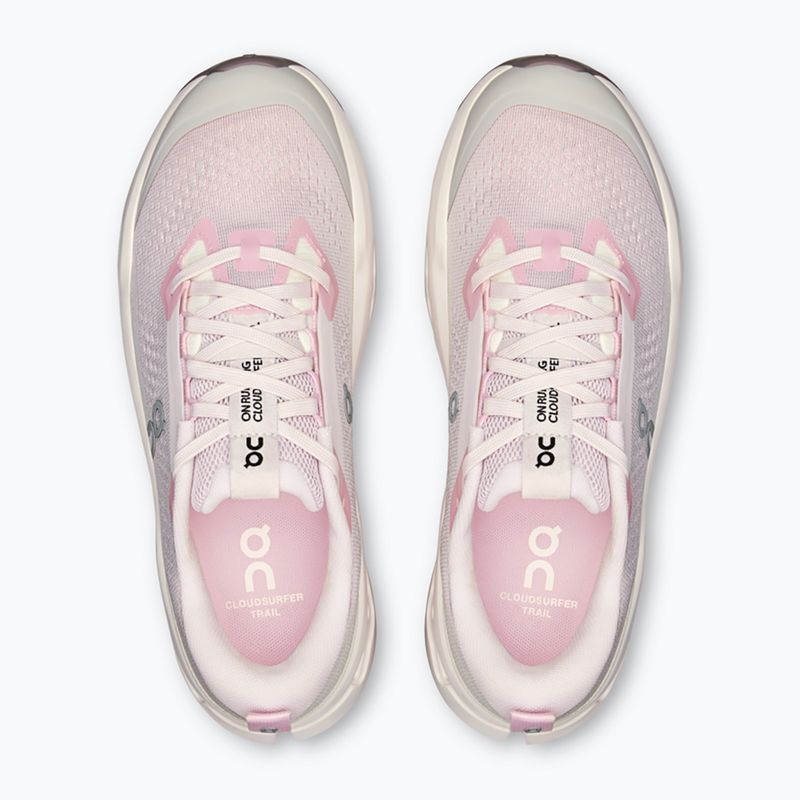 Dámské běžecké boty On Running Cloudsurfer Trail 2 lily/gardenia 6