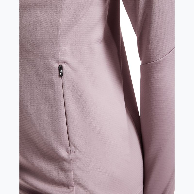 Dámská běžecká mikina On Climate Zip Hoodie heron 10