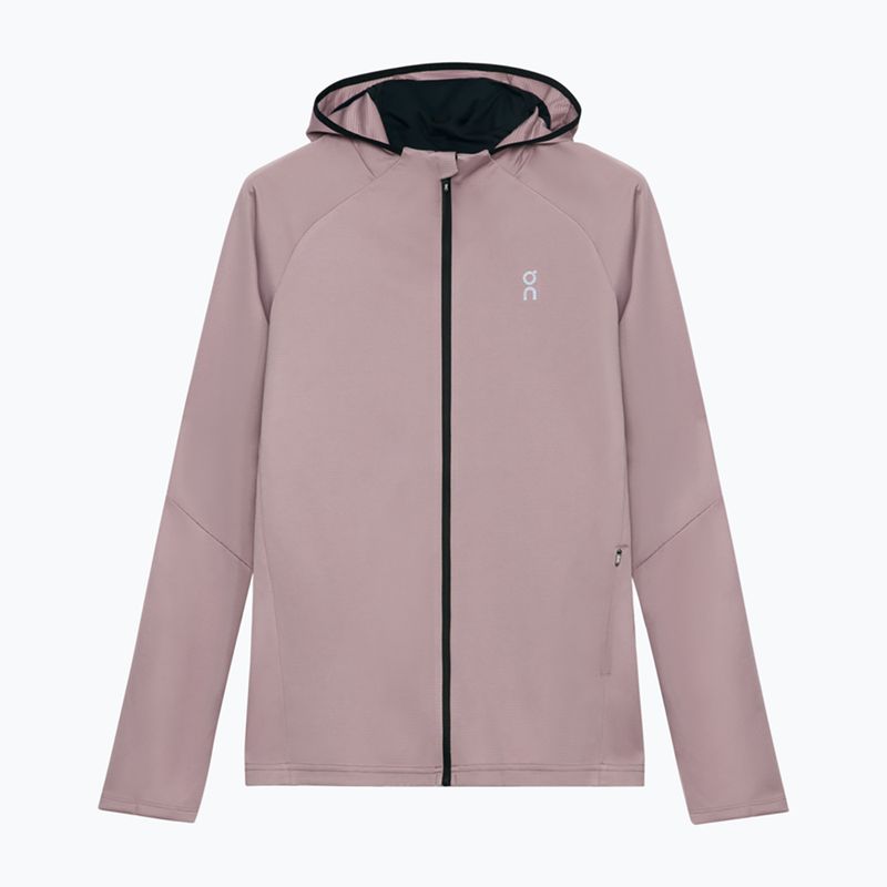Dámská běžecká mikina On Climate Zip Hoodie heron 12
