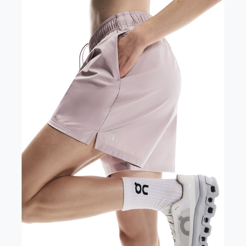 Dámské běžecké šortky On 5" Core heron 5