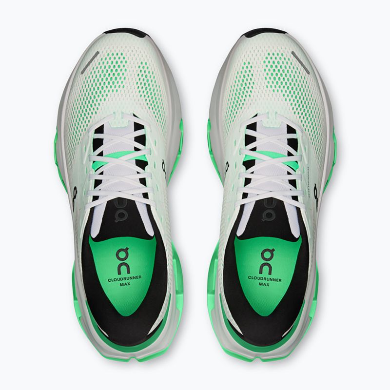 Pánské běžecké boty On Cloudrunner 3 Max white/verdite 3