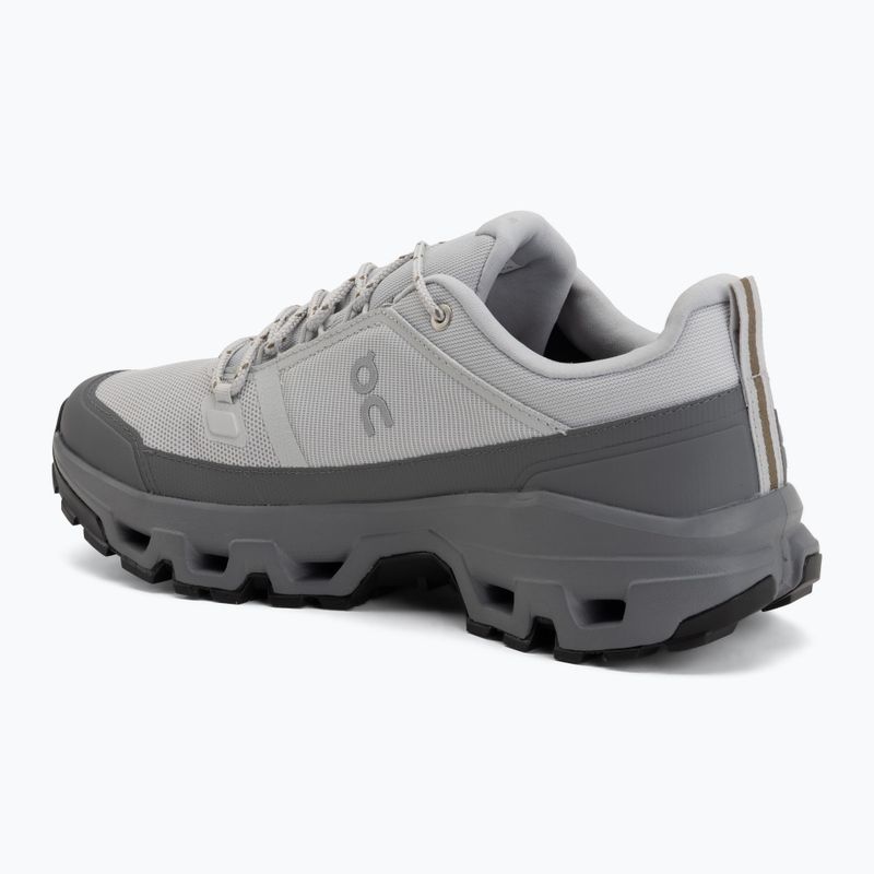 Pánské turistické boty On Cloudrock Low Waterproof glacier/rock 3