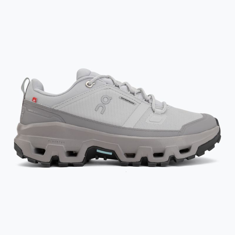 Dámské turistické boty On Cloudrock Low Waterproof glacier/ore 2